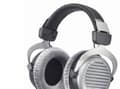 Miniatyrbilde 1 av 3: Beyerdynamic DT 990 Edition, Koblet med ledninger (ikke trådløs), 5 - 35000 Hz, Musikk, 290 g, Hodetelefoner, Sort, Sølv
