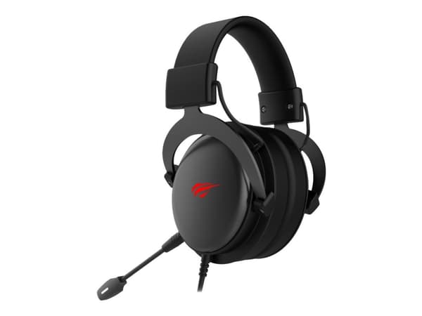 Havit GAMENOTE H2015d - Gaming - hodesett - full størrelse - kablet - 3,5 mm jakk - svart
