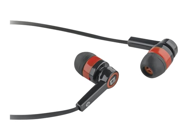 Defender Pulse-420, Langallinen, 20 - 20000 Hz, Kuulokkeet, Musta, Punainen