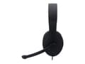 Miniatyrbild 4 av 5: Hama PC Office Headset "HS-USB300" - Headset - full storlek - kabling - USB - sort