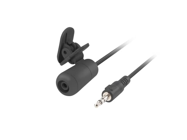 NATEC NMI-1351, Mikrofon med klemme, -58 dB, 50 - 16000 Hz, Retningsuavhengig, Kondensator, Koblet med ledninger (ikke trådløs)
