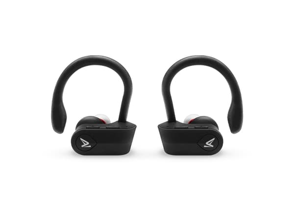SAVIO TWS-03 - True wireless-hörlurar med mikrofon - inuti örat - montering över örat - Bluetooth - svart