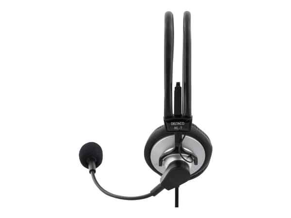 DELTACO HL-7 - Headset - kabelansluten