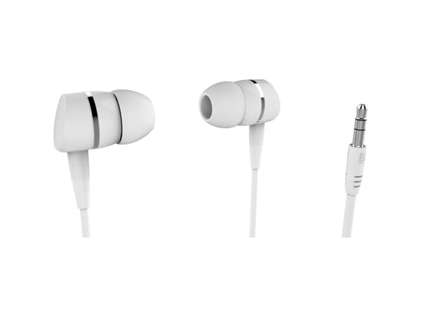 Vivanco Solidsound, Kuulokkeet, In-ear, Calls/Music, Valkoinen, 1,2 m, Langallinen