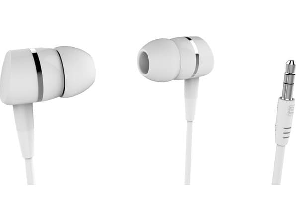 Vivanco Solidsound, Kuulokkeet, In-ear, Calls/Music, Valkoinen, 1,2 m, Langallinen