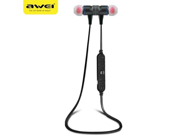 AWEI Bluetooth-urheilukuulokkeet A847BL musta/musta