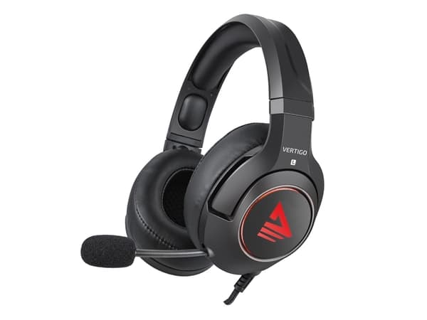 Savio SAVGH-VERTIGO, Kabel, Spela, Headset, Svart