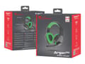 Miniatyrbilde 4 av 5: Natec Genesis Argon 100 - Hodesett - on-ear - kablet - 3,5 mm jakk - svart, grønn