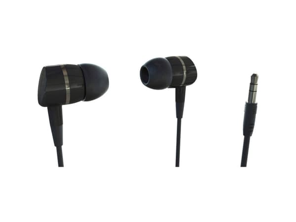 Vivanco Solidsound, Kuulokkeet, In-ear, Calls/Music, Musta, 1,2 m, Langallinen