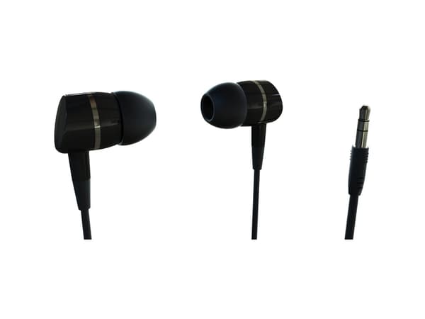 Vivanco Solidsound, Kuulokkeet, In-ear, Calls/Music, Musta, 1,2 m, Langallinen