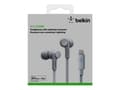Miniatyrbilde 3 av 5: Belkin ROCKSTAR - Ørepropper med mikrofon - i øret - kablet - Lightning - lydisolerende - hvit - for Apple 10.5-inch iPad Pro; iPad mini 4; iPhone 7,