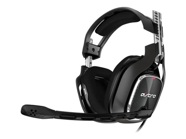 ASTRO Gaming A40 TR + MixAmp Pro TR, Langallinen, Pelaaminen, 20 - 20000 Hz, 369 g, Kuulokkeet, Musta, Punainen, Hopea