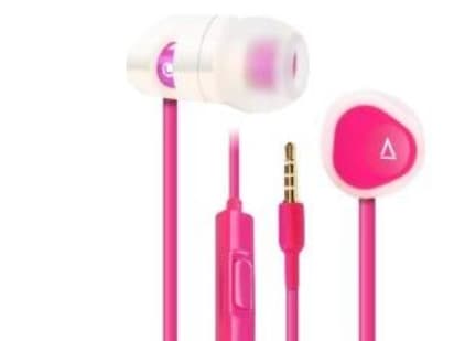 Creative Labs MA200, Kuulokkeet, In-ear, Calls/Music, Vaaleanpunainen, Valkoinen, Kaksikanavainen, Moninäppäin