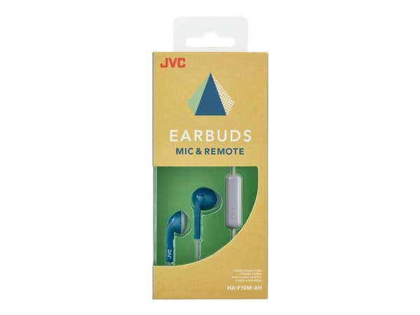 JVC HA-F19M - Hörlurar med mikrofon - öronknopp