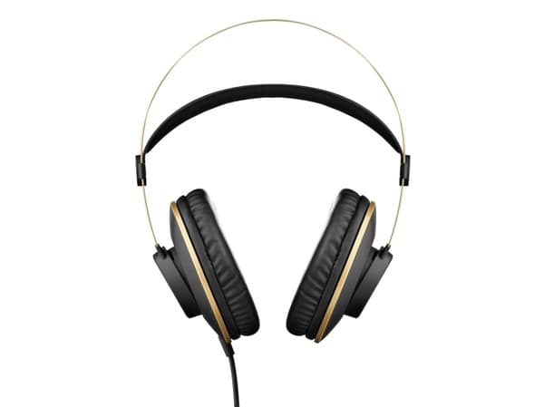 AKG K92, Kabel, 16 - 22000 hz, Musik, 200 g, Hörlurar, Svart, Guld