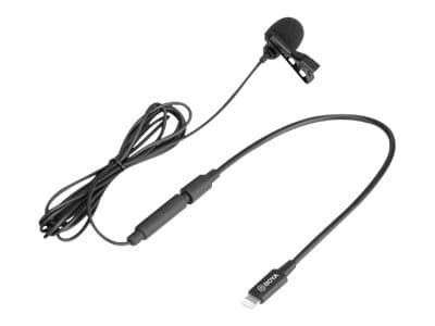 BOYA BY-M2 - Mikrofon - Apple Lightning - för Apple iPhone 11, 11 Pro, 11 Pro Max, 7, 7 Plus, 8, 8 Plus, X, XR, XS, XS Max