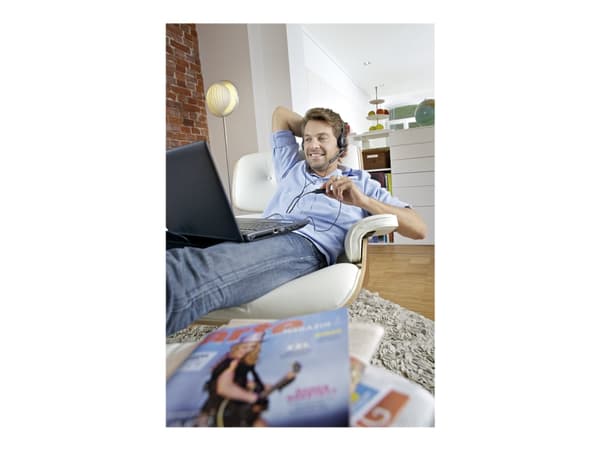 EPOS PC 8 USB - Headset - på örat - kabelansluten