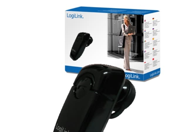 LogiLink Bluetooth V2.0 Earclip Headset, Langaton, Puhelut/Musiikki, 9 g, Kuulokkeet, Musta