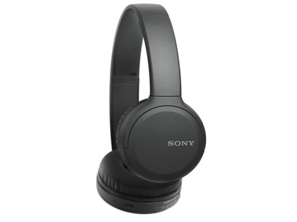 Sony WH-CH510 - Hodetelefoner med mikrofon - on-ear - Bluetooth - trådløs - NFC - svart