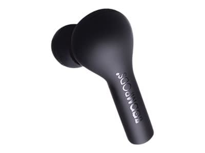 Boompods Bassline TWS - True wireless-hodetelefoner med mikrofon - i øret - Bluetooth - svart