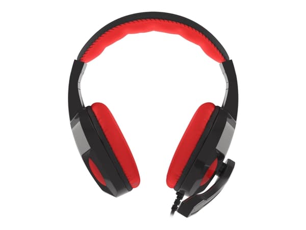 Natec Genesis Argon 110 - Headset - på örat - kabelansluten - 3,5 mm kontakt - svart