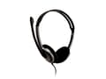 Miniatyrbild 3 av 5: V7 HA212-2EP, Kabel, Samtal/musik, 20 - 20000 hz, 72,5 g, Headset, Svart, Silver