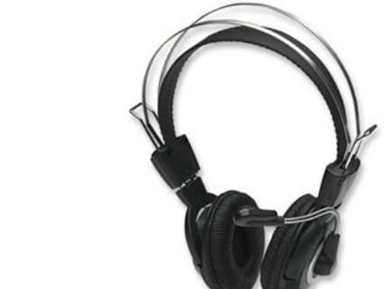 Manhattan 175555, Kabel, 20 - 20000 hz, Samtal/musik, 270 g, Headset, Svart