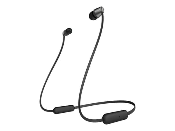 Wireless in-ear headphones Sony WI-C310B with microphone, black