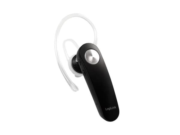 LogiLink BT0046 headphones/headset Wireless Ear-hook Calls/Music Bluetooth Black