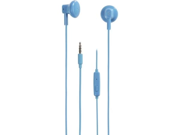 Vivanco BUDZ, Hodesett, In-ear, Calls/Music, Blå, Stereofonisk, MultiKey
