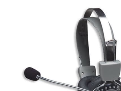 Manhattan 175517, Kabel, 20 - 20000 hz, Samtal/musik, 340 g, Headset, Grå