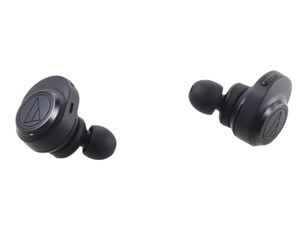 Audio-Technica ATH CKR7TW - True wireless-hodetelefoner med mikrofon - i øret - Bluetooth - svart