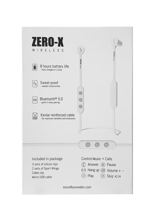 ZERO-X Wireless White