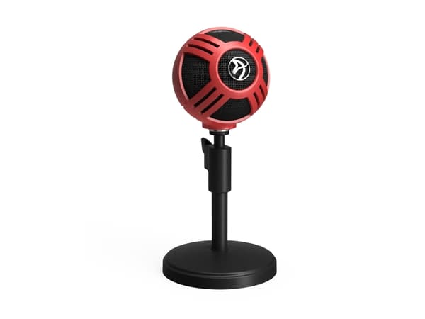 Arozzi Sfera - Mikrofon - USB - rød