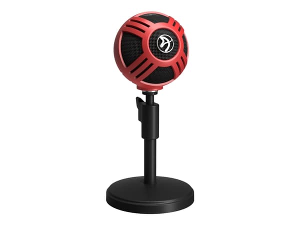 Arozzi Sfera - Mikrofon - USB - rød