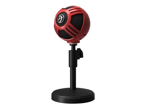 Arozzi Sfera - Mikrofon - USB - rød