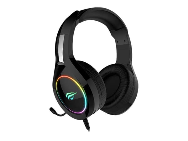 Havit GAMENOTE HV-H2232D E-SPORTS Kabling Sort Headset, Kuulokkeet, Pääpanta, Pelaaminen, Langallinen, Kuppi, Puomi