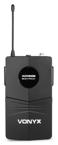 Miniatyrbild 4 av 8: Vonyx WM82C Mikrofon UHF digital 2ch BP+HH