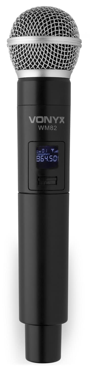Vonyx WM82C Mikrofon UHF digital 2ch BP+HH