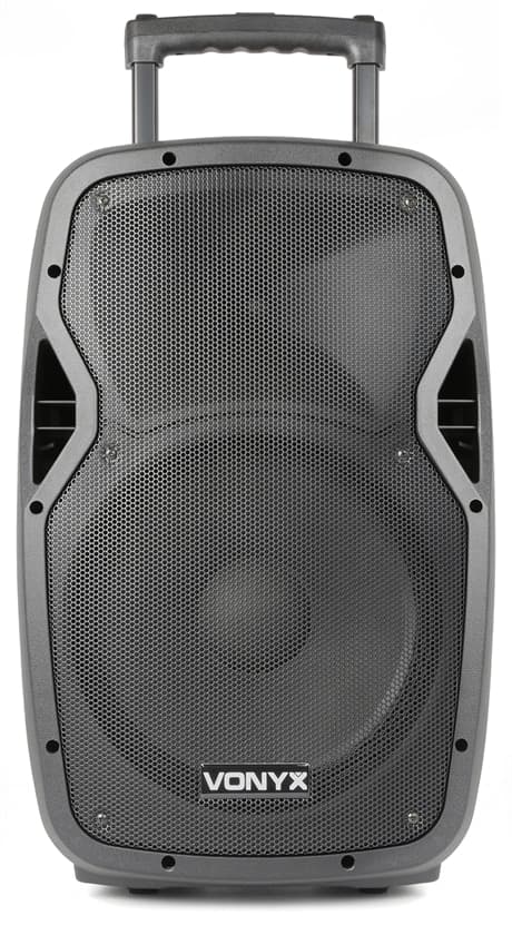 Vonyx AP1200PA Mobil förstärkare/högtalare 12" BP-HH-UHF/