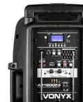 Miniatyrbild 11 av 11: Vonyx AP1200PA Mobil förstärkare/högtalare  12" BP-HH-UHF/