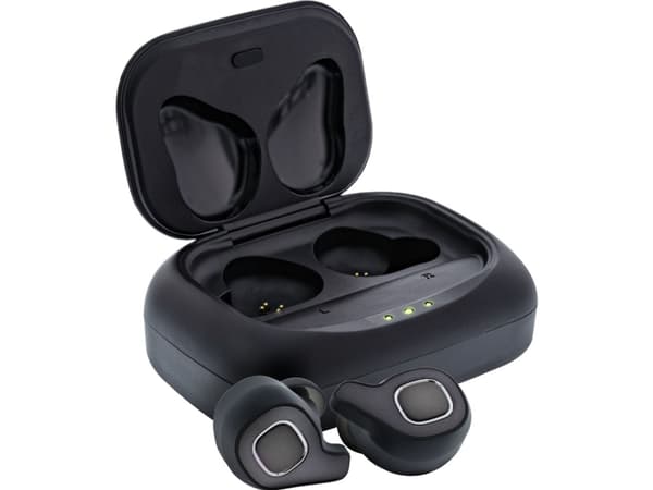 InLine 55356T, True Wireless Stereo (TWS), 20 - 20000 Hz, Samtaler/musikk, Hodesett, Sort