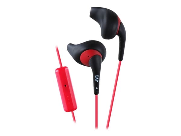 JVC HA-ENR15 Gumy Sport - Hörlurar med mikrofon - inuti örat - kabelansluten - 3,5 mm kontakt