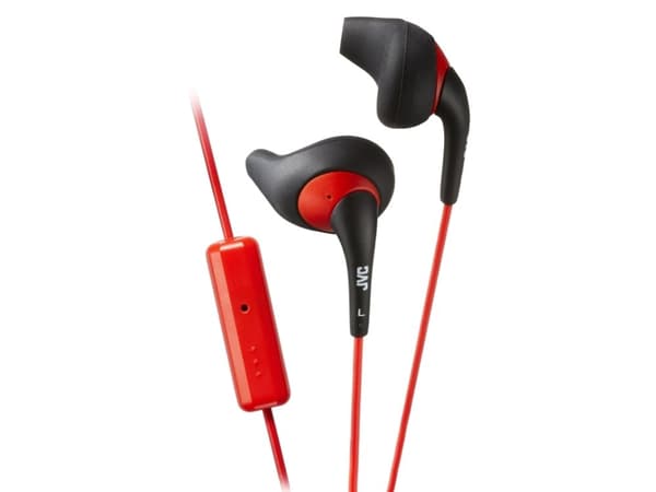 JVC HA-ENR15 Gumy Sport - Hörlurar med mikrofon - inuti örat - kabelansluten - 3,5 mm kontakt