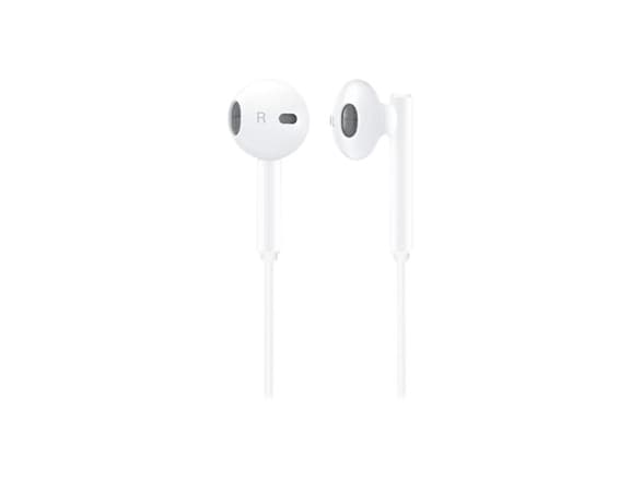 HUAWEI CM33 B-vare (beskadiget / manglende indpakning) On Ear Headset kabelbundet Hvid Lydstyrkeregulering
