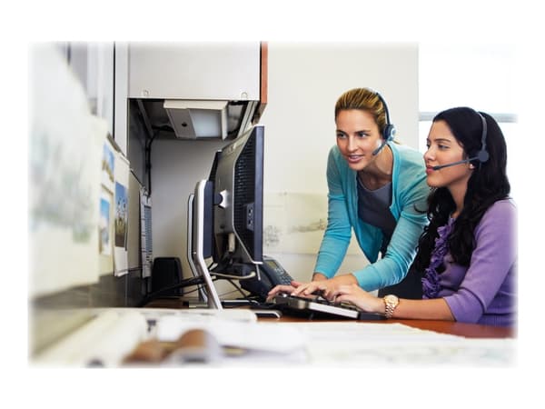 Jabra PRO 925 Dual Connectivity - Hodesett - on-ear - konvertibel - Bluetooth - trådløs - NFC