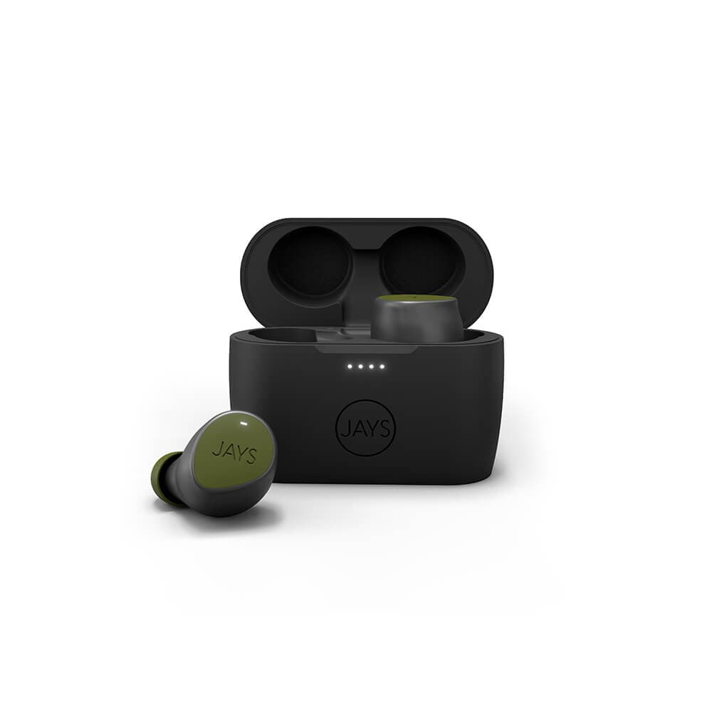 JAYS Hovedtelefon m-Seven TWS True Wireless In-Ear Grøn