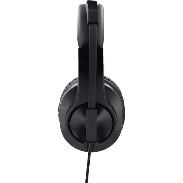 Hama HS-P300 Datorer Over Ear-hörlurar Sladd Stereo Svart Volymkontroll, Mikrofonljudavstängning