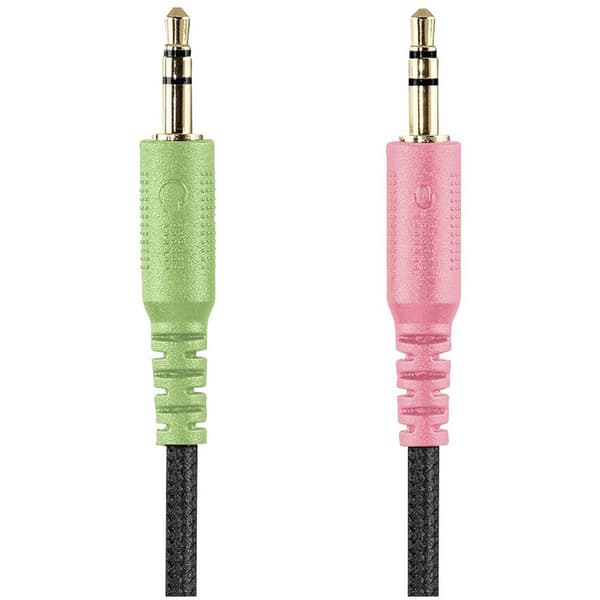 Hama HS-P300 Datorer Over Ear-hörlurar Sladd Stereo Svart Volymkontroll, Mikrofonljudavstängning