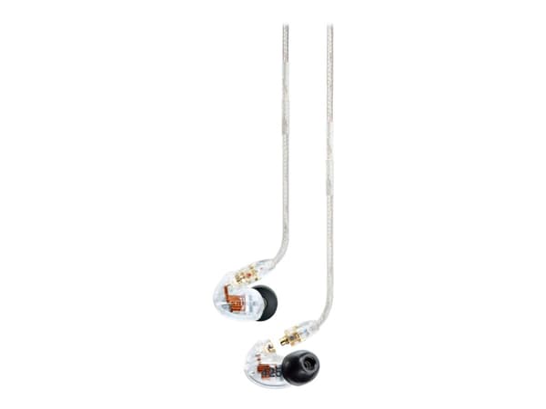 Shure SE425 Sound Isolating - Ørepropper - i øret - kablet - 3,5 mm jakk - blank